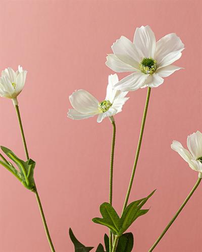 Daisy Bunch Изкуствено Цвете Един Стрък 50 см Бял