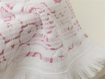 Daisy Line ХАВЛИИ ЗА РЪЦЕ С ресни Жакардов 30x45 cm Pink