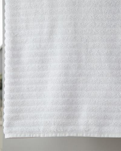 Dalgalı Хавлия За Баня Wave, Мека Текстура, Бяло, 90 X 150 Cm