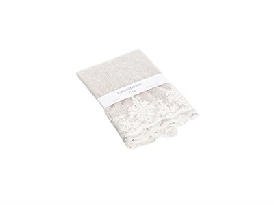 Damask Салфетка за Гости 4 Set Плетиво 40x40 cm Champagne