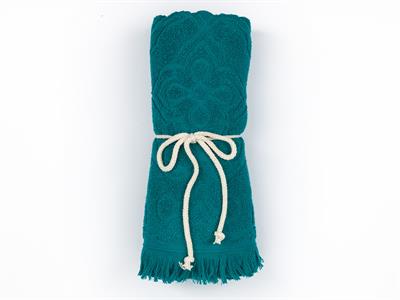 Damask ПЛАЖНА ХАВЛИЯ 80x150 cm Petrol Green