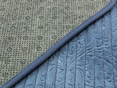 Damask Roses ПОСТЕЛКА ЗА БАНЯ КО 2 комплекта Гореща Щампа 60x90cm+50x60cm Dark Blue