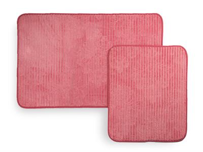 Damask Roses ПОСТЕЛКА ЗА БАНЯ КО 2 комплекта Гореща Щампа 60x90cm+50x60cm Rose Color