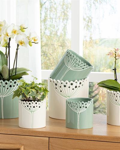 Dandelion Саксия 10x10x10.4 см Зелен