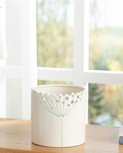 Dandelion Саксия 15.8x15.8x15.5 см Бежов