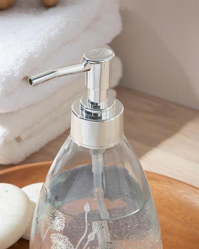 Dandelion ДОЗАТОР ЗА ТЕЧЕН САП Cam 7x7x18 cm Сребристо