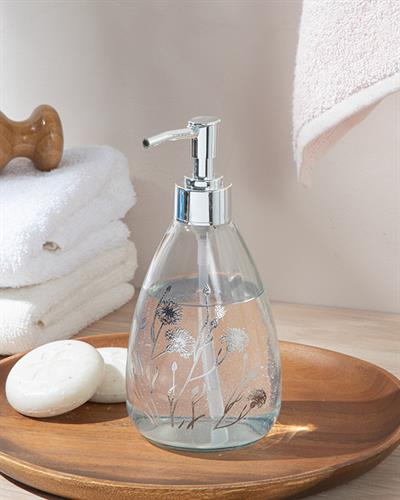 Dandelion ДОЗАТОР ЗА ТЕЧЕН САП Cam 7x7x18 cm Сребристо