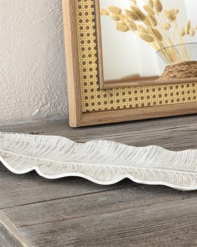 Daniel Декоративна Чиния Кремово, 47 X 17 X 3 Cm