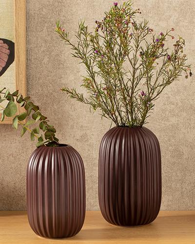 Darcy Ваза 12x12x18 см Бордо