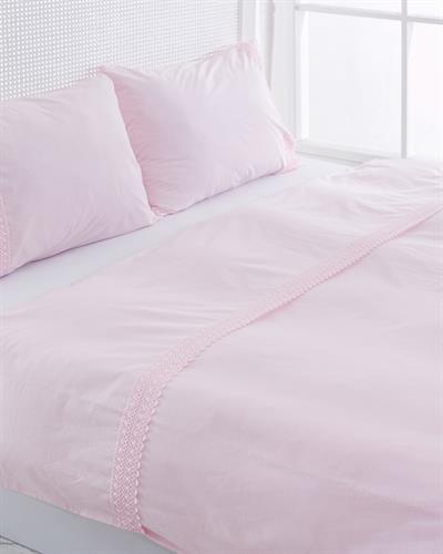 Darlene Плик За Завивка Двоен Памучен 200x220 см Розов