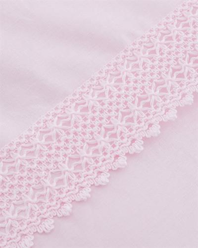 Darlene Плик За Завивка Двоен Памучен 200x220 см Розов