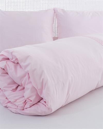 Darlene Плик За Завивка Двоен Памучен 200x220 см Розов