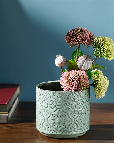 Dateless Саксия Керамика 10,5x12x12 см Селадон