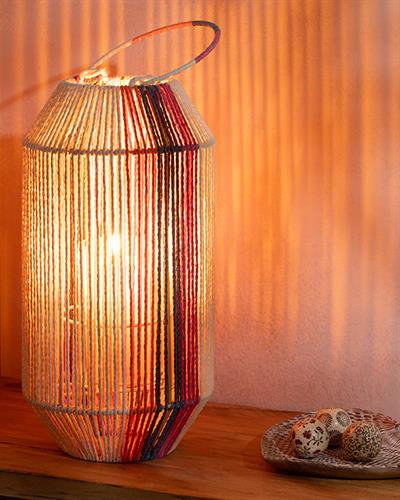 Debbie Knitting Lantern Multicolor