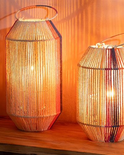 Debbie Knitting Lantern Multicolor