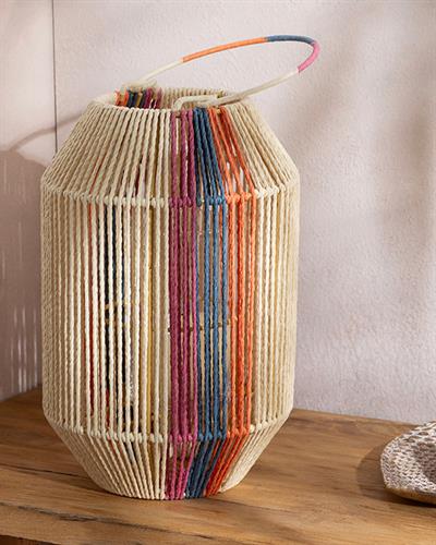 Debbie Knitting Lantern Multicolor