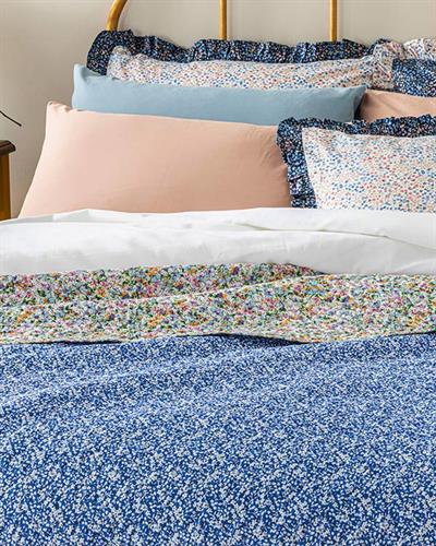 Deep Joy King Size Multi-Purposed Quilt 240x220 cm Blue