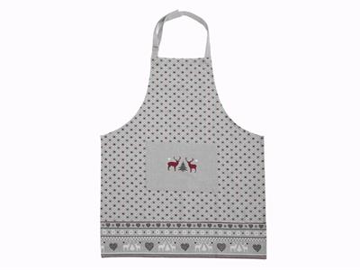 Deer КУХНЕНСКА ПРЕСТИЛКА Памучен 70x90 cm Gray-Red