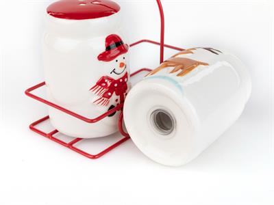 Deer Съд за Поправки Керамичен Red