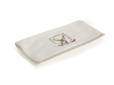 Deer Tartan ХАВЛИИ ЗА РЪЦЕ 30x45 cm Ecru