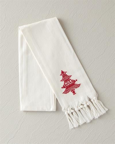 Deer Tree Кърпа За Сушене Памук 30x50 см Бял