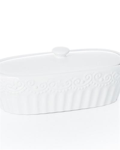 Defina Кутия За Съхранение Доломит 21x10x8,5 см Бял