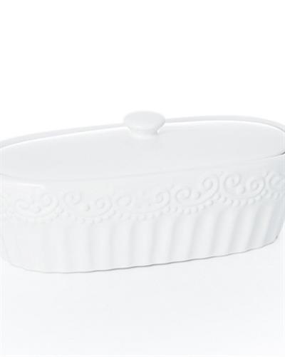 Defina Кутия За Съхранение Доломит 21x10x8,5 см Бял