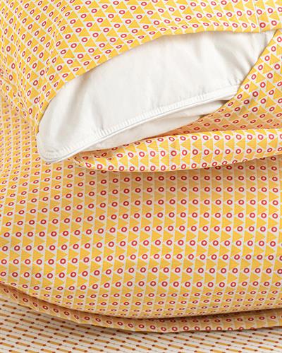 Delta Кълъфка За Възглавница 2Бр., Лесно За Гладене, Жълто, 50 X 70 Cm