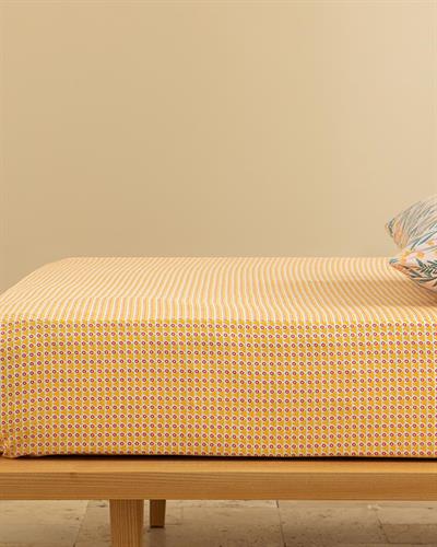 Delta Easy to Iron Double Sheet 240x260 cm Yellow