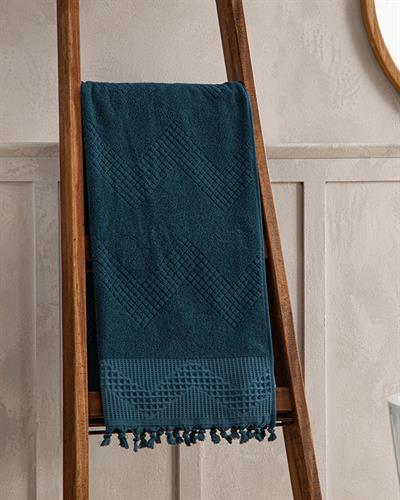 Delta Кърпа За Баня С ресни С ресни 70x140 см Петроленосин