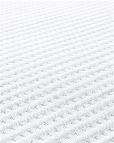 Deluxe Протектор За Матрак Устойчив на влага двоен Памучен полиестер 180x200 + 30 см Бял