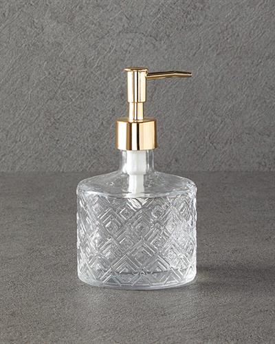 Deluxe Комплект За Баня 3 бр. Стъкло 8,5x11+12,5x3+8,5x13,5 см Прозрачен