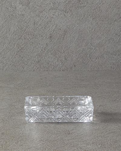 Deluxe Комплект За Баня 3 бр. Стъкло 8,5x11+12,5x3+8,5x13,5 см Прозрачен