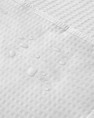 Deluxe 3D Бебешки Протектор За Матрак Устойчив на влага 70x140 см Бял