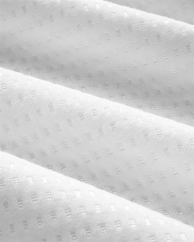 Deluxe 3D Бебешки Протектор За Матрак Устойчив на влага 70x140 см Бял