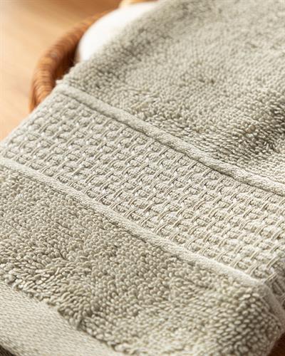 Deluxe Хавлии За Ръце Low Twist, Памучен, Светло Зелено, 30 X 40 Cm