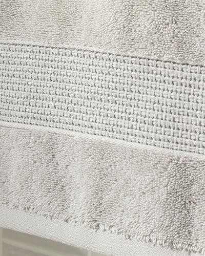 Deluxe Хавлия За Лице Low Twist, Памучен, Сиво, 50 X 70 Cm