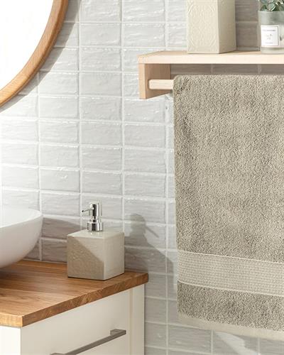 Deluxe Хавлия За Лице Low Twist, Памучен, Светло Зелено, 50 X 70 Cm