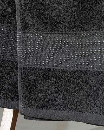 Deluxe Cottony Low Twist Bath Towel 90x150 cm Anthracite