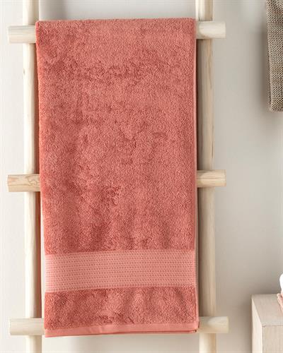 Deluxe Low Twist Low Twist Bath Towel 70x140 cm Rose Color