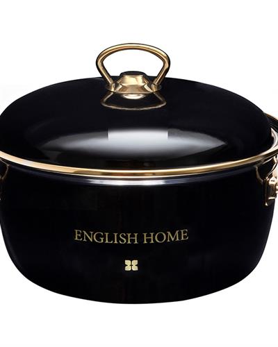 Denby Тиган За Пържене Емайлиран 22 см Черен