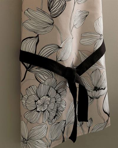 Denby Кухненска Престилка Регулируем Полиестер 65x75 см Бежов - Черен