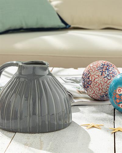 Denita Ваза Доломите, Светло Синьо, 15X13X10 Cm