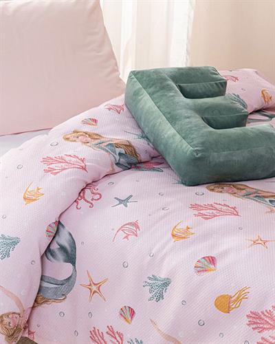 Deniz Kızı Детско Лятно Одеяло Памучен, Розово, 150 X 200 Cm