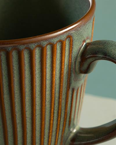 Dentro Чаша Керамика, Зелено, 330 Ml