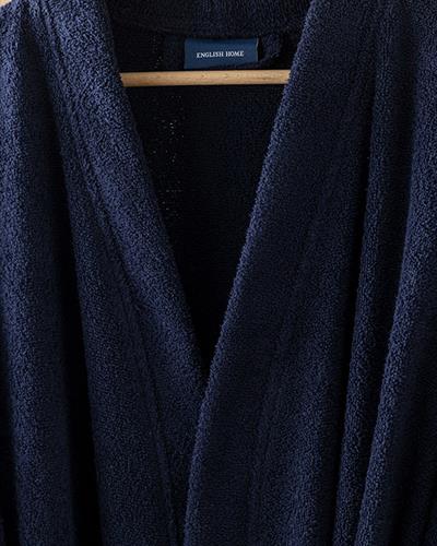Dia Cottony Kimono Bathrobe S-M Dark Blue