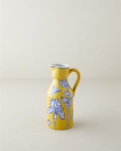 Dianna Ваза 14x12x25 см Жълт