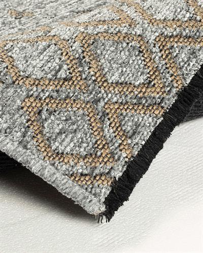 Diaz Килим Шенил, Сиво, 160 X 230 Cm