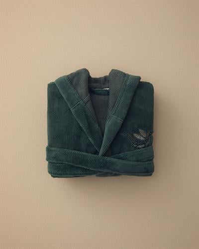 Dinasours Детски Халат За Баня Трига 6-8 години Тъмнозелен