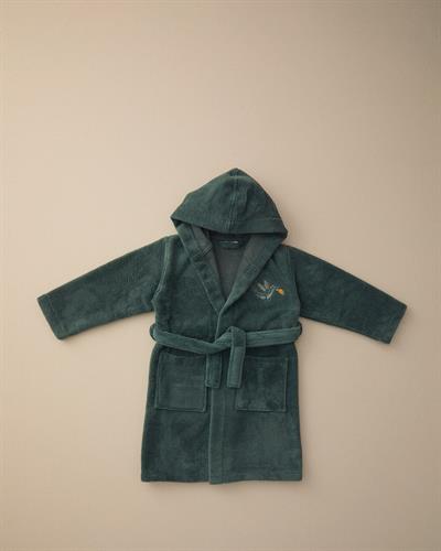Dinasours Детски Халат За Баня Трига 8-10 години Тъмнозелен